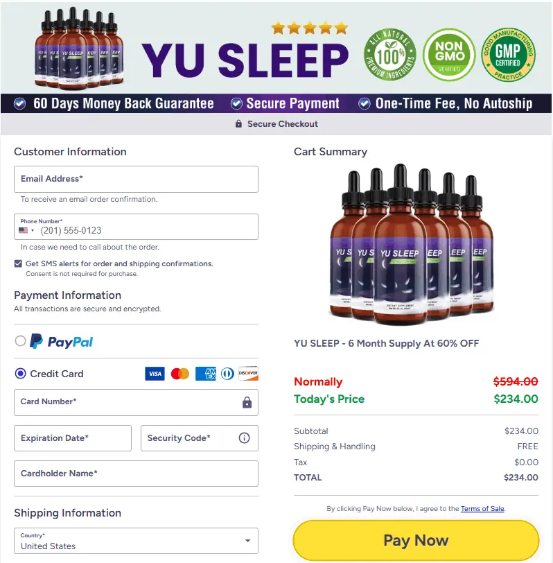 yusleep -Secure-Checkout