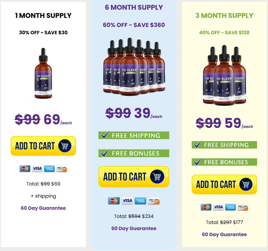 yusleep Price